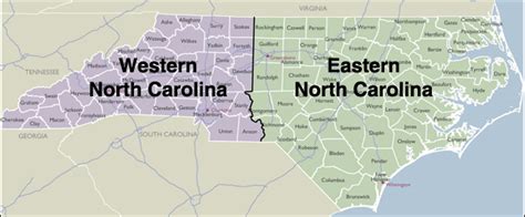 Map of North Carolina Zip Codes
